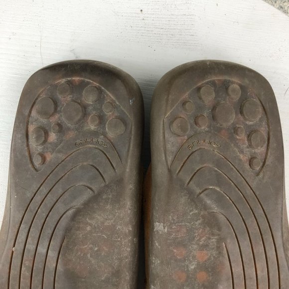 DONALD J PLINER Sport Men's 13M Moro Brown Leather Moc Strap Thong Sandals ITALY - Picture 10 of 13